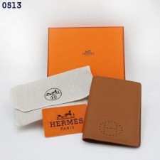 에*** H로고 토고가죽 여권지갑 (카멜)