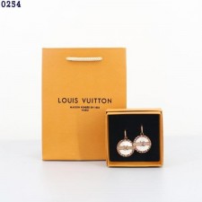 루* 로즈골드 화이트 원형 귀걸이