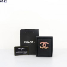 샤* 핑크골드 큐빅 브로치