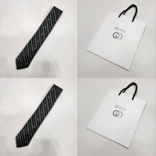 구* 스트라이프 실크 넥타이