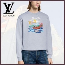 루* 엠브로이 자수 맨투맨