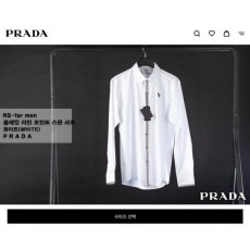 프** 플레킷 라인 포인트 스판 셔츠