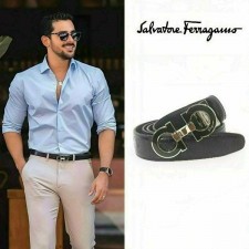 페*** 더블간치니 블랙장식벨트