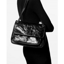 생** 빈티지 가죽 니키 메신저백 미디엄수입최고급