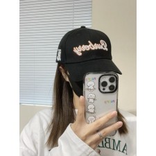 버** 로고 자수 볼캡수입