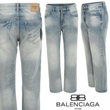 발**** 엠보 멀티 나염 스트레이트진