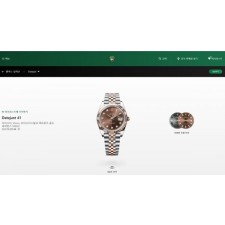 로** 데이저스트 텐포인트 초코 41mm