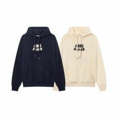 아* 파리 패치 후드 티셔츠