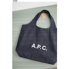 아** 데님 토트백