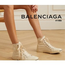 발**** 파리스 하이탑 캔버스 스니커즈