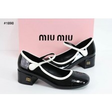 미*** 투톤 페이턴트 메리제인 펌프스 힐