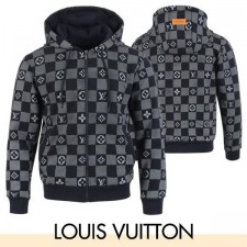 루* 체스 나염 후드 집업