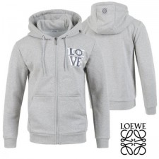 로** 이중 자수 후드집업