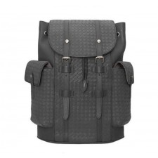 보** 인트레치아토 가죽 백팩