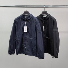 디* 프리미엄 레더패치 윈드 자켓