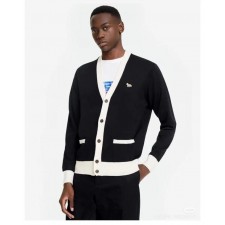 메* 키츠네 베이비폭스 바이컬러 울가디건수입최고급