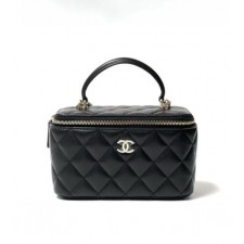 샤* 클래식 탑핸들 직사각 베니티 WOC 블랙 AP2199B0666094305 풀박스