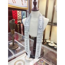 샤* 홀로그램 레터링 그레이 방도 스카프