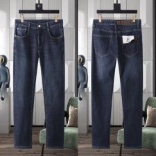 버** 로고 자수 포인트 워싱스판 데님진수입최고급