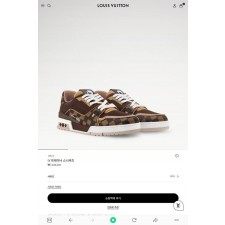 루* LV 트레이너 스니커즈