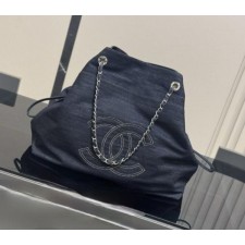 샤* 투웨이 데님 숄더백