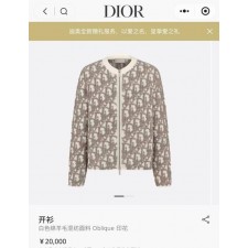 디* 오블리크 니트 집업