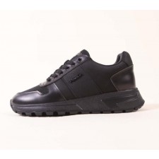프** 가죽나일론 스니커즈 Prax 01 Sneakers Men Black