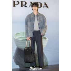 프** 25 디스트레스드 이펙트 데님 자켓  수입