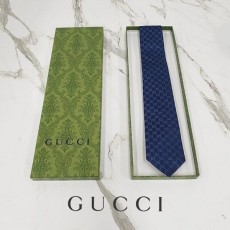 구* GG 패턴 실크 자카드 타이 743