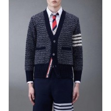 톰* 모헤어 트위드 4바 클래식 브이넥 가디건수입고퀄