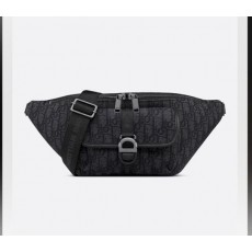 디* 8 벨트백 블랙 Di0r Oblique 자카드