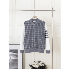 톰* 메탈버튼 체크배색 자켓