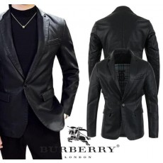 버** 싱글 레더 자켓