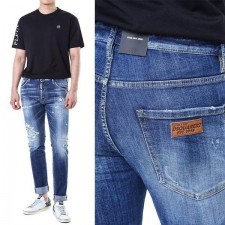 디**** 1995로고 래더패치 멀티 디스덧댐 중청 워싱진