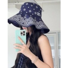 미*** 반다나 프린트 버킷햇 수입