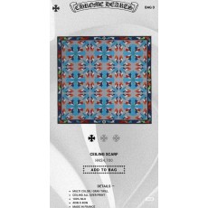 크* 시그니쳐 문양 비비드 스카프