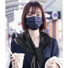 샤* ART 악세사리 블랙사각 스카프