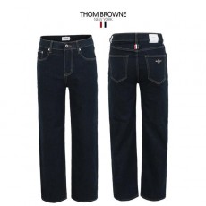 톰* 진청 스판 히든밴드 미디엄테이퍼드핏 데님