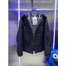 디* 오블리크 데님 여성 후드자켓