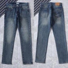 디* 로고 포인트 워싱스판 데님진수입최고급