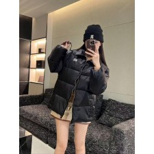 미*** 시그시처 로고 구스패딩자켓