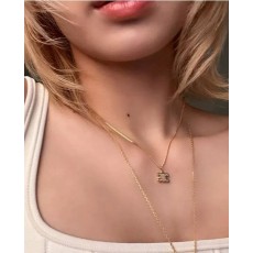 셀** 트리옹프 라인스톤 목걸이수입최고급