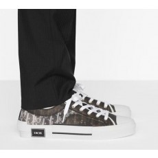 디* B23 로우 오블리크 캔버 블랙  화이트