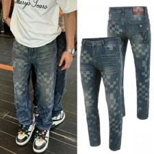 루* 멀티 모노 워싱 청바지