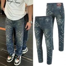 루* 멀티 모노 워싱 청바지