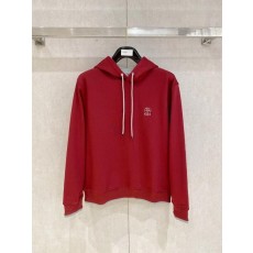 브*** 쿠치넬리 톤배색 후드(기모)