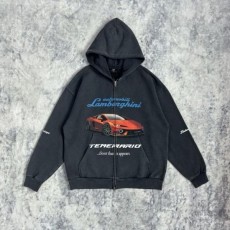 발**** x 람보르기니 25 오토모빌리 후드집업  수입 프리미엄
