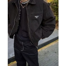 프** 25 플레이트 데님 패딩 자켓  수입