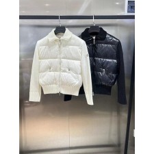 니트 구스 다운 패딩