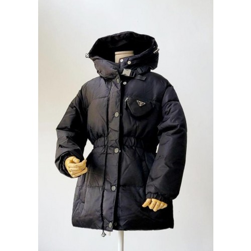 프** 리나일론 후드 다운 패딩